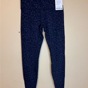 Lululemon Black Patterned Leggings
